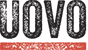 Uovo logo in black and red